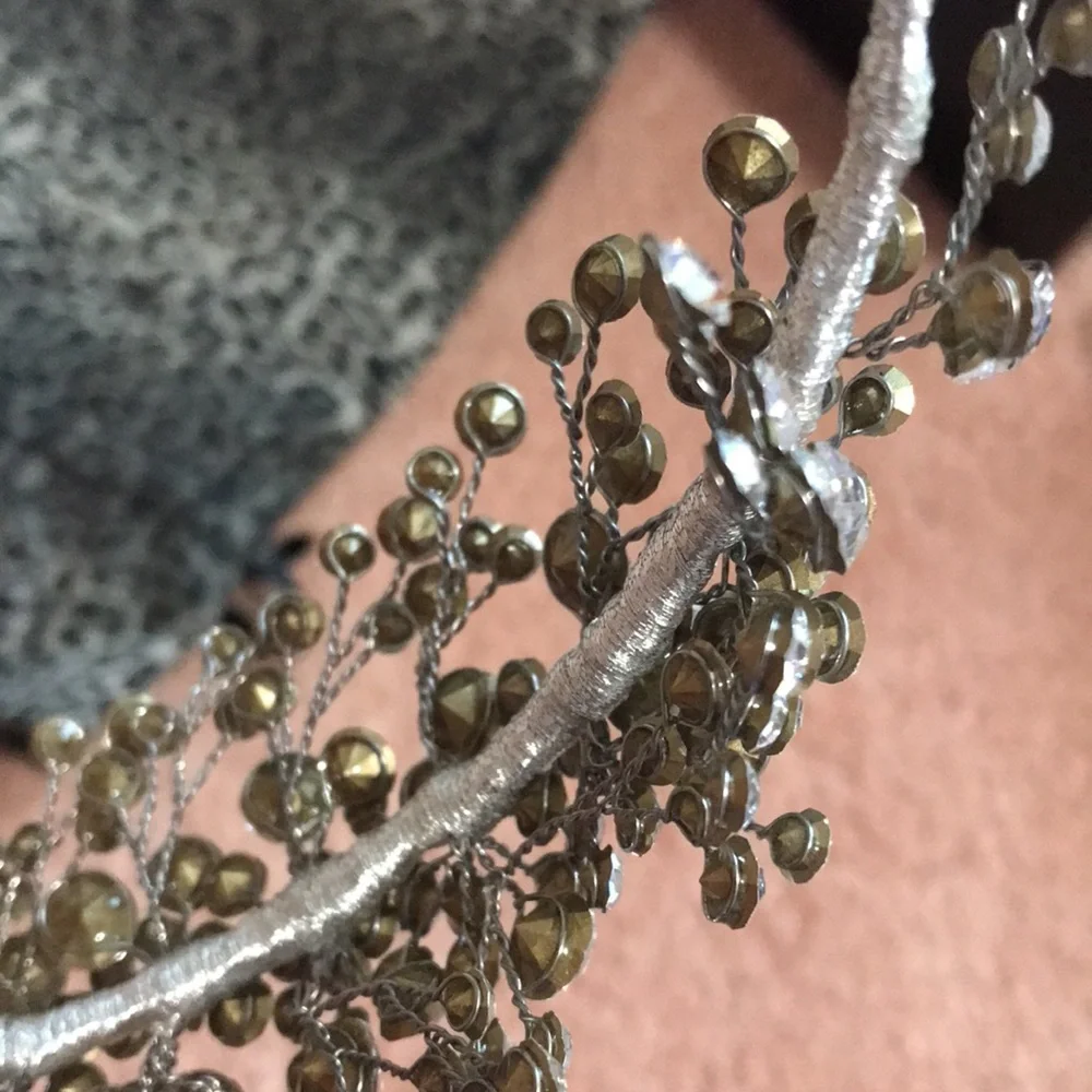Rhinestone head piece /wedding /sweet 16/ special party - Picture 8 of 12